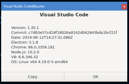 Visual Studio - Help, About